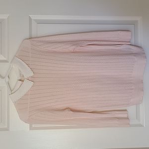 Ted Baker Pink Knit Sweater in Size 3